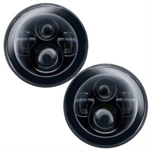 FORD MUSTANG 1964-1973 SAUF 1969 PAIRE OPTIQUES CONVERSION BI-LED 7 POUCES Oracle 7 in. High-Powered LED Headlights 5769-504