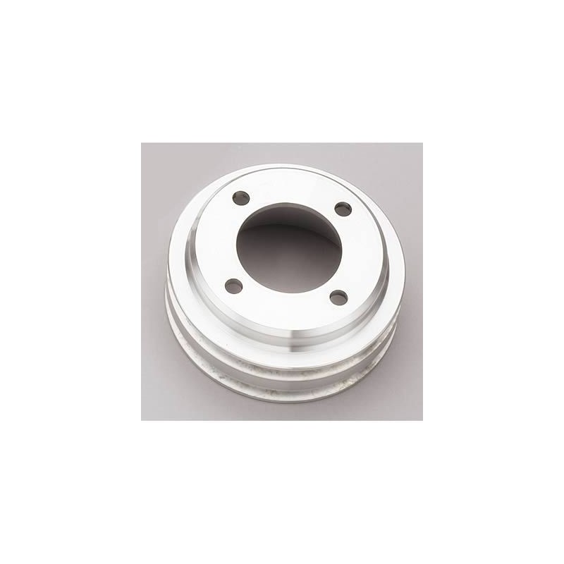 FORD MUSTANG 1969-1973 V8 302 351W POULIE DE VILEBREQUIN EN ALUMINIUM DOUBLE GORGE 4 BOULONS March Performance Crankshaft Pulley