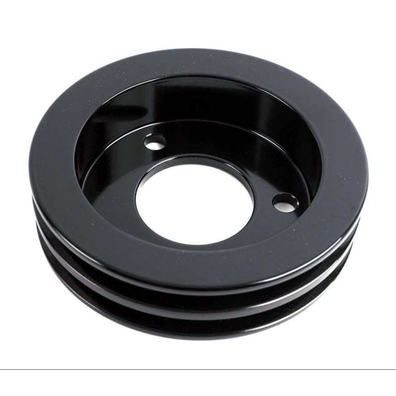 FORD MUSTANG 1964-1973 V8 289 302 351W POULIE DE VILEBREQUIN EN ALUMINIUM DOUBLE GORGE 4 BOULONS March Performance Crankshaft Pu