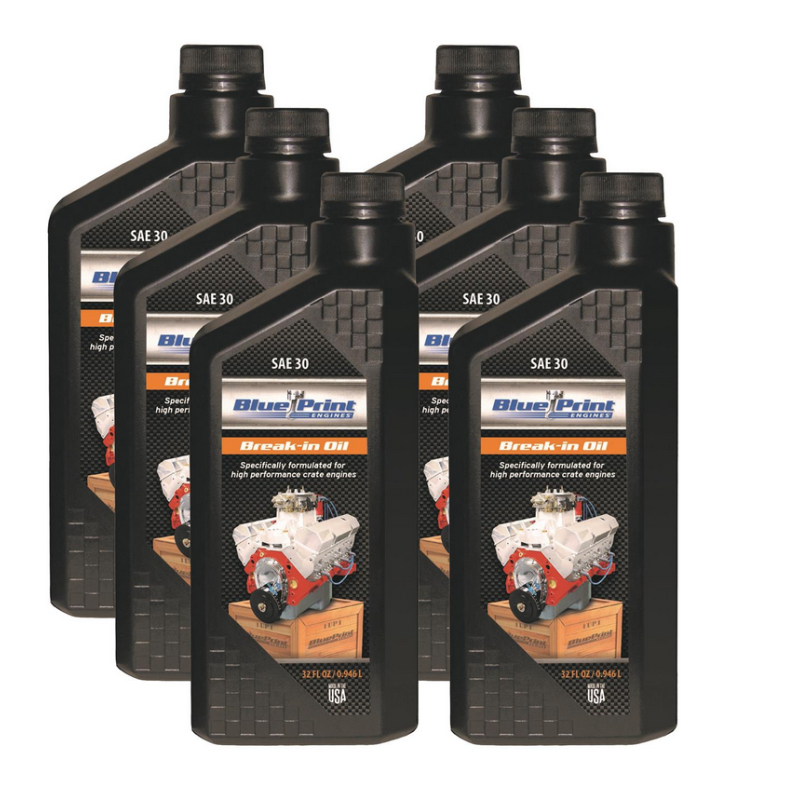 HUILE MINERALE DE RODAGE POUR MOTEUR BLUEPRINT SAE30 6 x 0.946 L 5