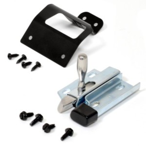 FORD MUSTANG 1964-1966 FASTBACK SPORTSROOF LOQUET ET CACHE DE BANQUETTE RABATTABLE Fold Down Rear Seat Latch and Cover Set C5ZZ