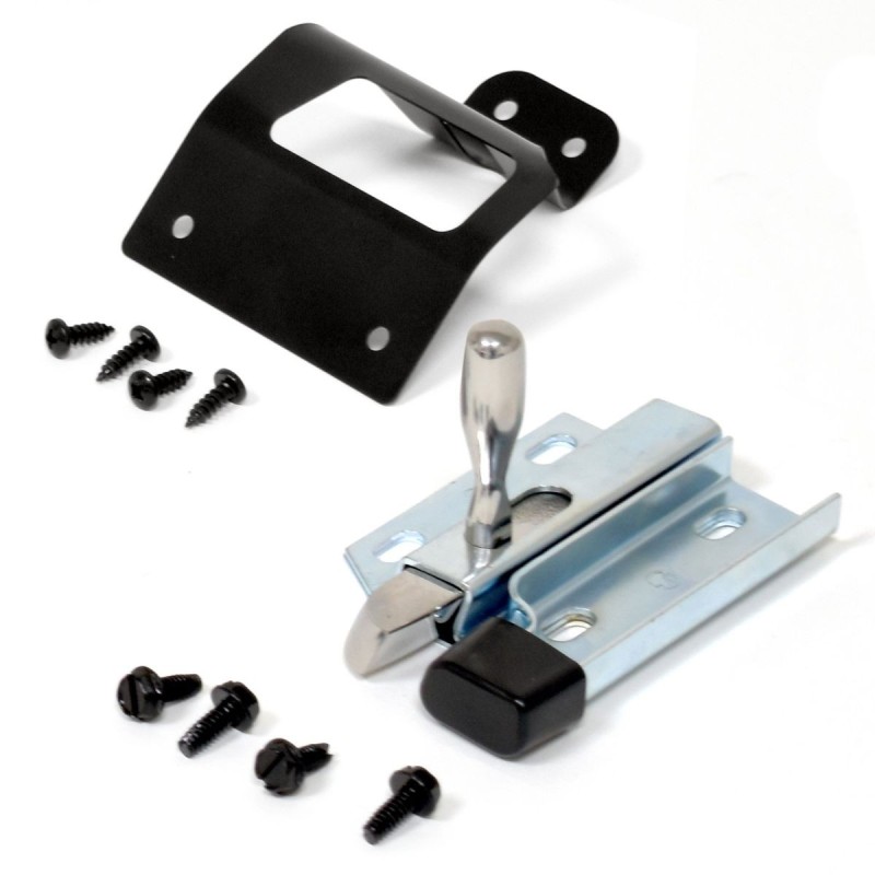 FORD MUSTANG 1964-1966 FASTBACK SPORTSROOF LOQUET ET CACHE DE BANQUETTE RABATTABLE Fold Down Rear Seat Latch and Cover Set C5ZZ