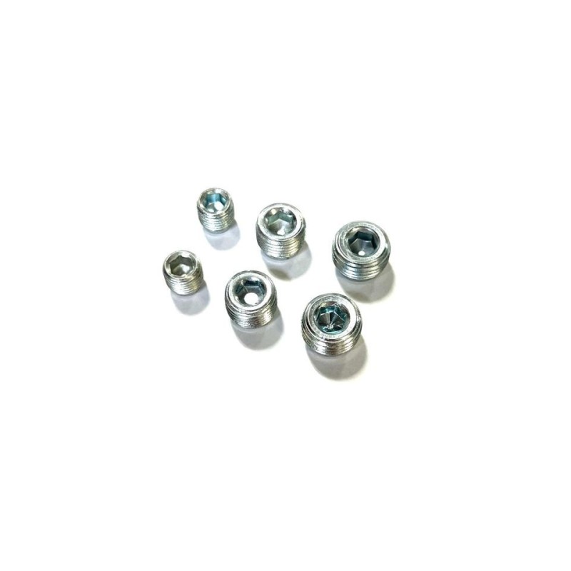 ASSORTIMENT DE BOUCHONS POUR RACCORDS ÉVASÉS INVERSES DE FREINAGE The Stop Shop Brake Fittings PLALL4