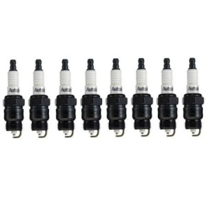 FORD MUSTANG V8 289 302 351 W 390 427 1964-1973 8 BOUGIES D'ALLUMAGE (version grosses bougies prise sur clé de 21 mm) Autolite C