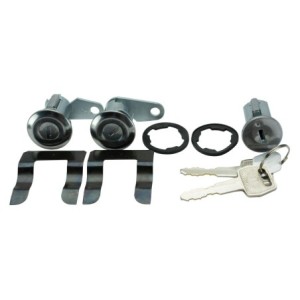 FORD MUSTANG 1967-1969 PACK CYLINDRES DE SERRURE DE PORTE ET CONTACT DE DEMARRAGE AVEC CLES PYCL Locks Ignition and Door Lock Cy