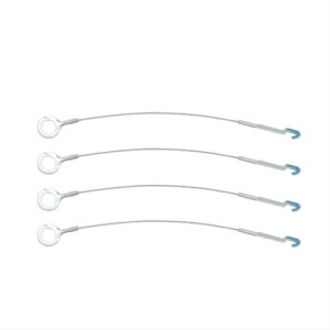 FORD MUSTANG 1964-1973 KIT DE 4 CÂBLES D'AJUSTEMENTS AUTOMATIQUES DE FREIN A TAMBOUR AVANT OU ARRIÈRE EN 10 POUCES Dorman Brake