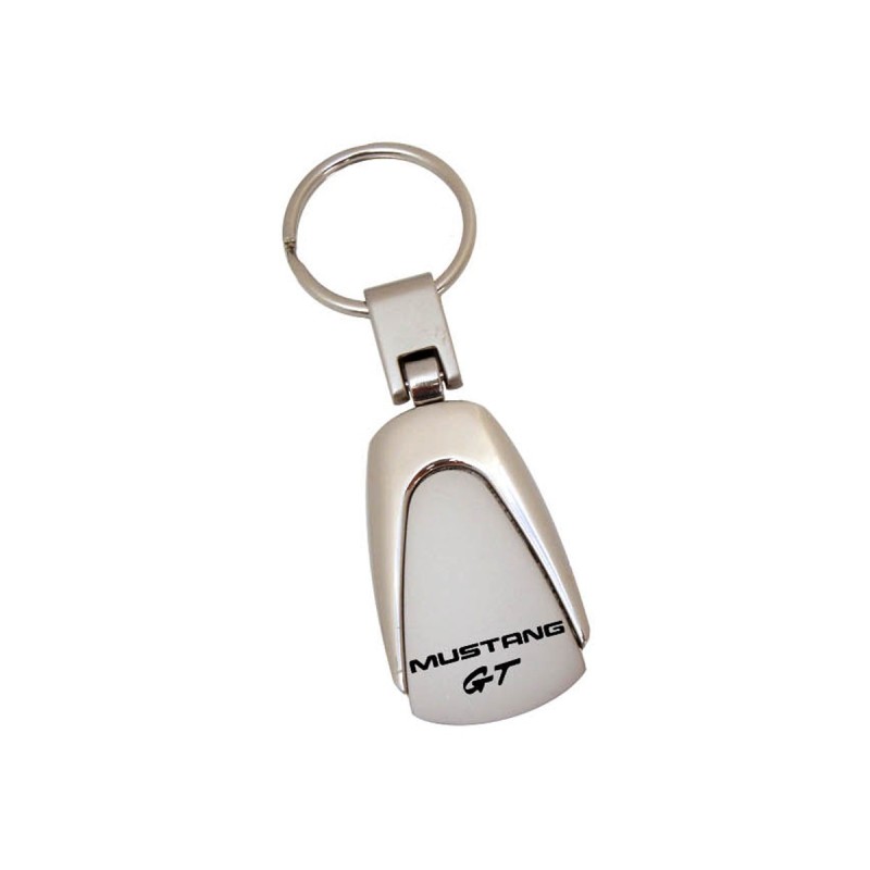 FORD MUSTANG 1964-2015 PORTE CLES CHROME MUSTANG GT chrome brushed key chain mustang gt SCOTT DRAKE ACC-1033275