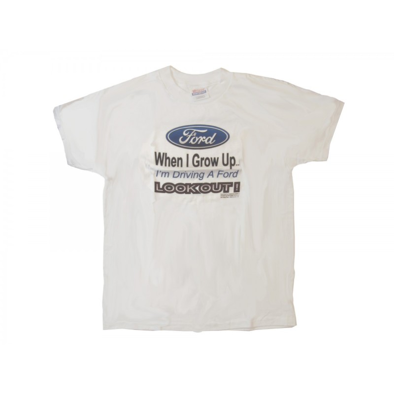 FORD MUSTANG 1964-2015 T-SHIRT ENFANT GROW UP 2 ANS / 24 MOIS t-shirt youth grow up ford SCOTT DRAKE TS-2T