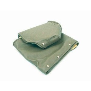 FORD MUSTANG 1964-1966 CACHE CAPOTE POUR CABRIOLET LIERRE DORE Convertible top boot Ivy gold SCOTT DRAKE C5ZZ-7654400-IG