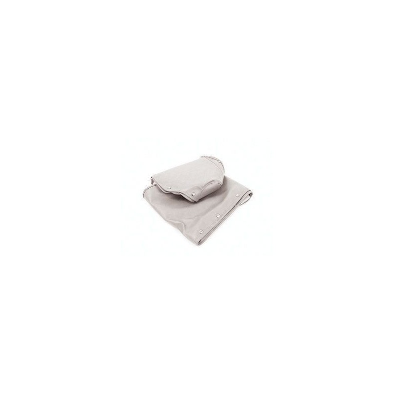 FORD MUSTANG 1964-1966 CACHE CAPOTE POUR CABRIOLET BLANC Convertible top boot White SCOTT DRAKE C5ZZ-7654400-WT