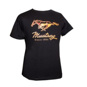 FORD MUSTANG 1964-2016 TSHIRT DEPUIS 1964 FEMME LARGE Mustang Since 1964 Men's