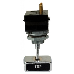 FORD MUSTANG 1969-1970 DECAPOTABLE CABRIOLET BOUTON CONTACTEUR BOUTON DE MOTEUR DE CAPOTE Convertible Top Switch SCOTT DRAKE C9Z