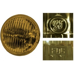 FORD MUSTANG 1965-1968 FEUX PHARE LAMPE ANTIBROUILLARD JAUNE (vendu a l'unité) Fog lamp amber SCOTT DRAKE FDU-15220-GTAM