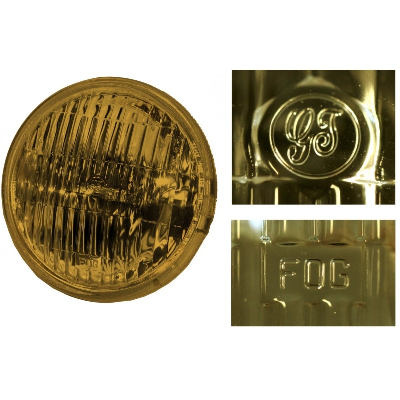 FORD MUSTANG 1965-1968 FEUX PHARE LAMPE ANTIBROUILLARD JAUNE (vendu a l'unité) Fog lamp amber SCOTT DRAKE FDU-15220-GTAM