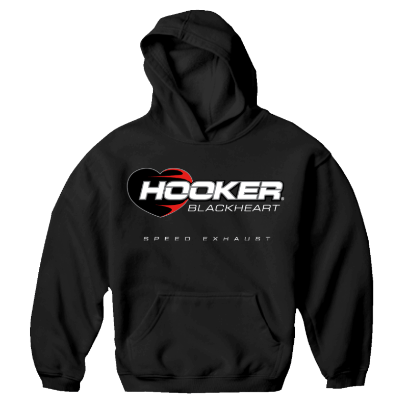 BLACKHEART HOODIE - BLACK Hooker 10157-XLHKR