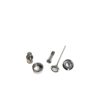 Boutons Cerclages Chrome